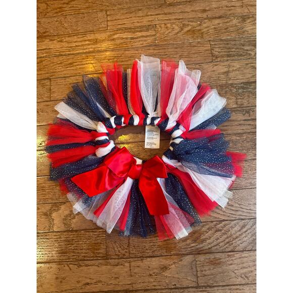 Southern Smocked Swimsuit & Patriotic Tutu 12-18M  Nautical Anchor 4th of July - Picture 4 of 16